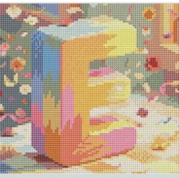 Other - "E" diamond painting kit
